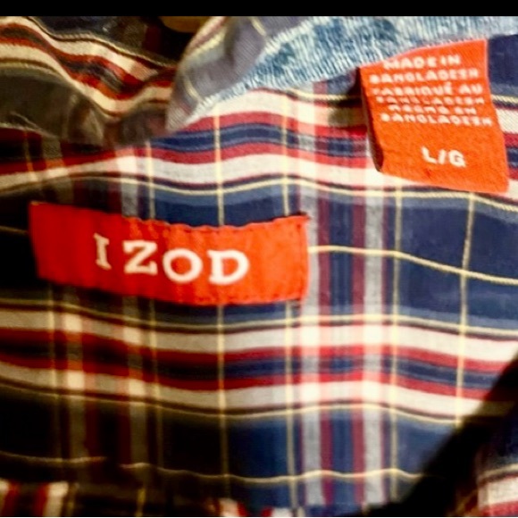 IZOD BUTTON DOWN SHIRT - Picture 5 of 6